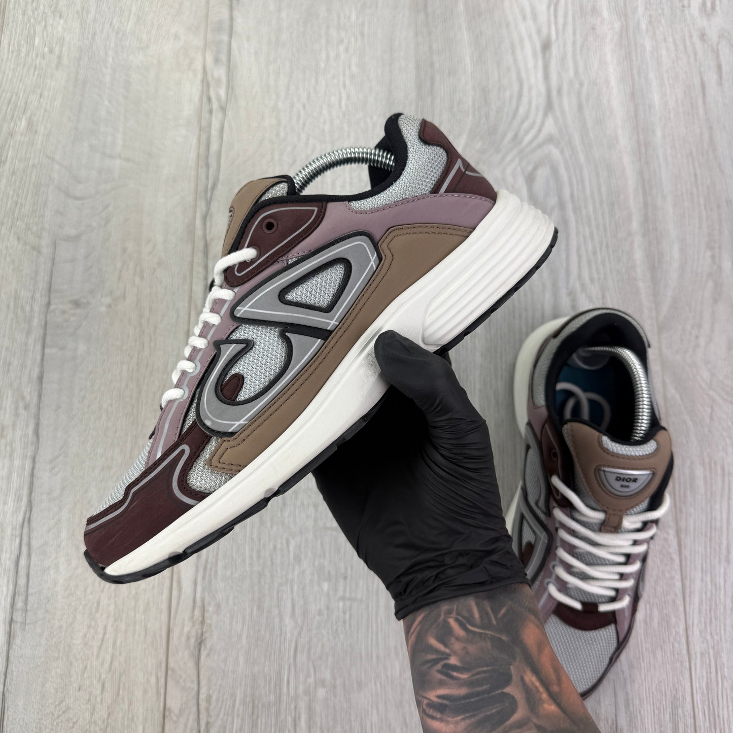 Dior B30 Men’s Burgundy Trainers - 40 (Fit Uk 6)