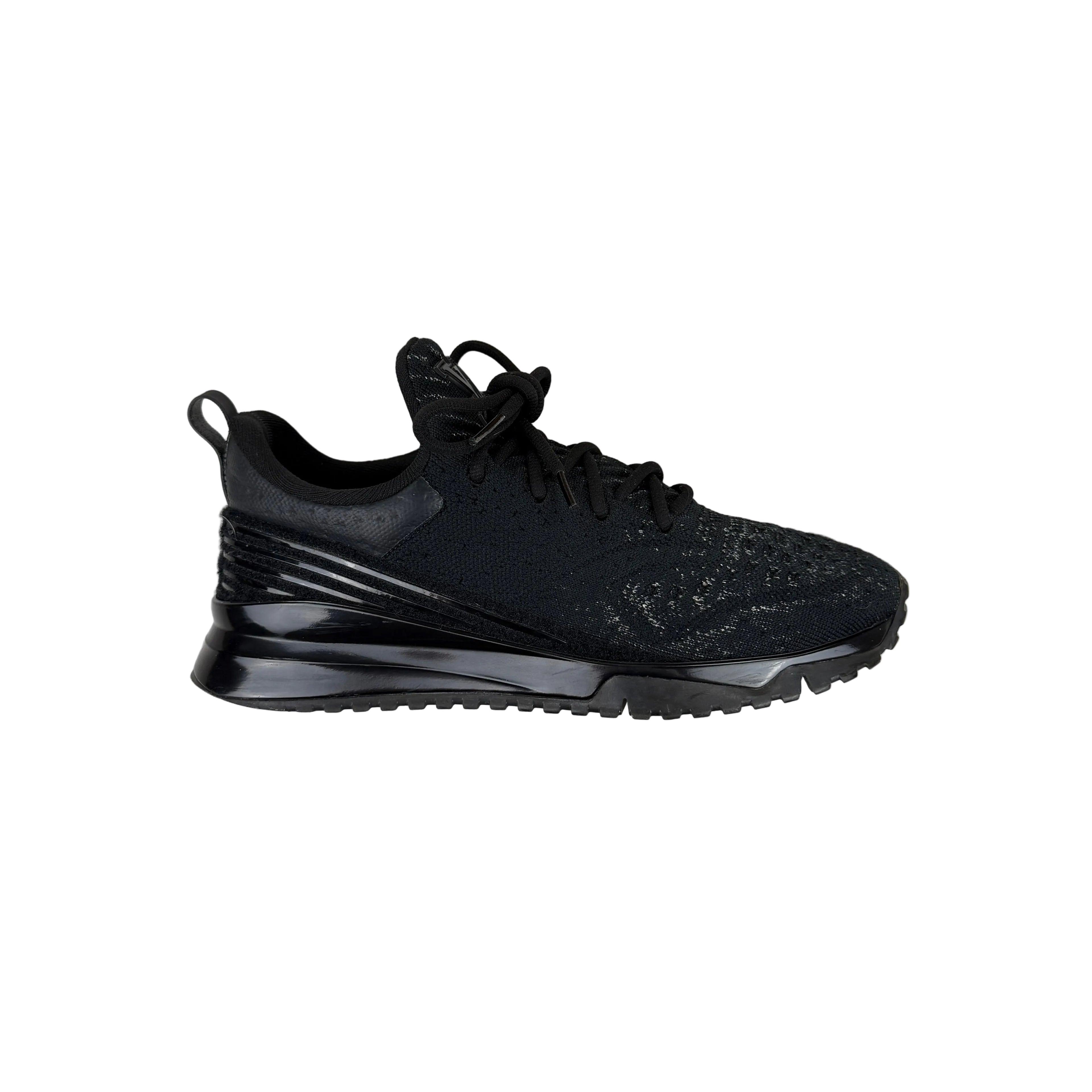 Louis Vuitton Men’s VNR Black Trainers - Uk 8