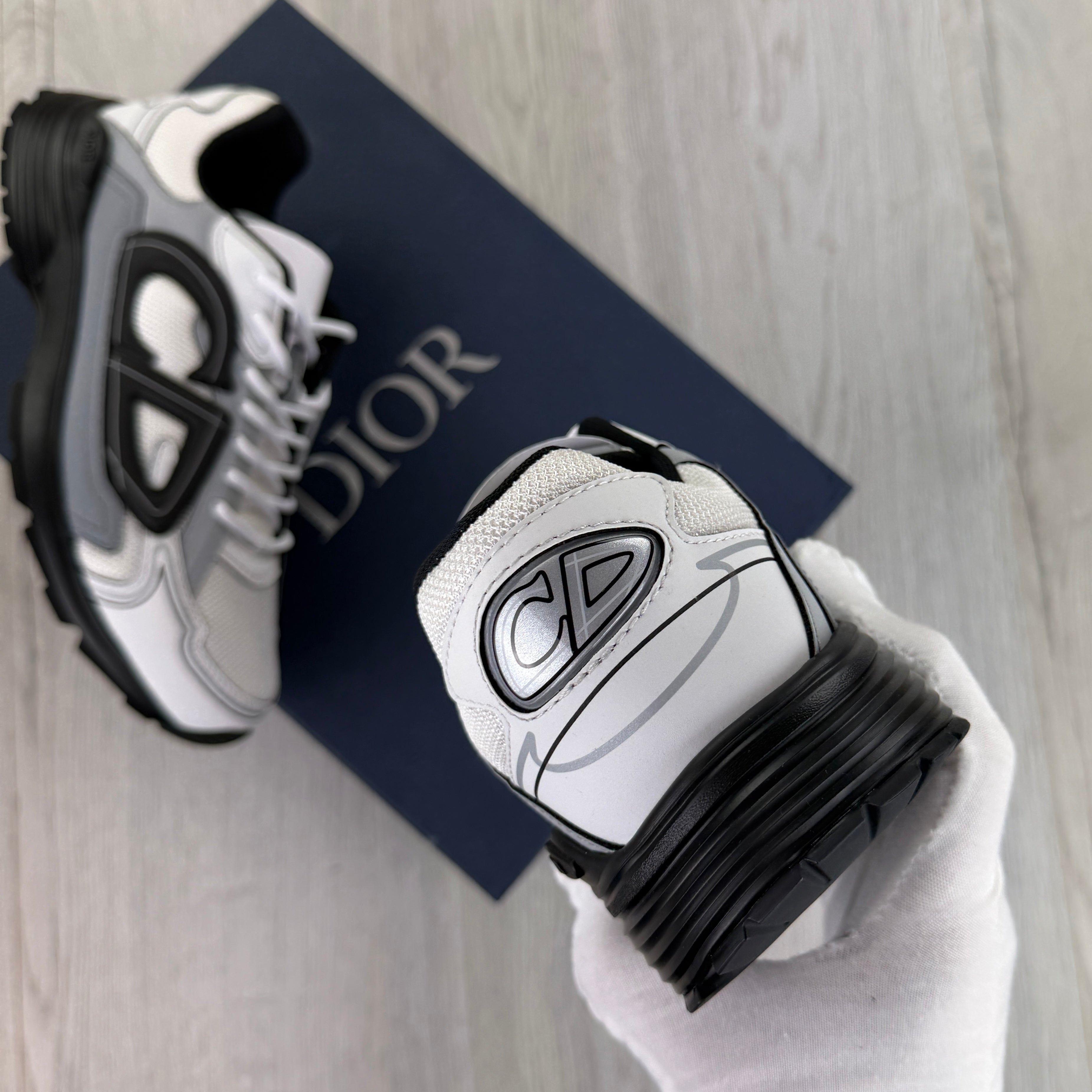 Dior B30 Men’s Grey/White Trainers