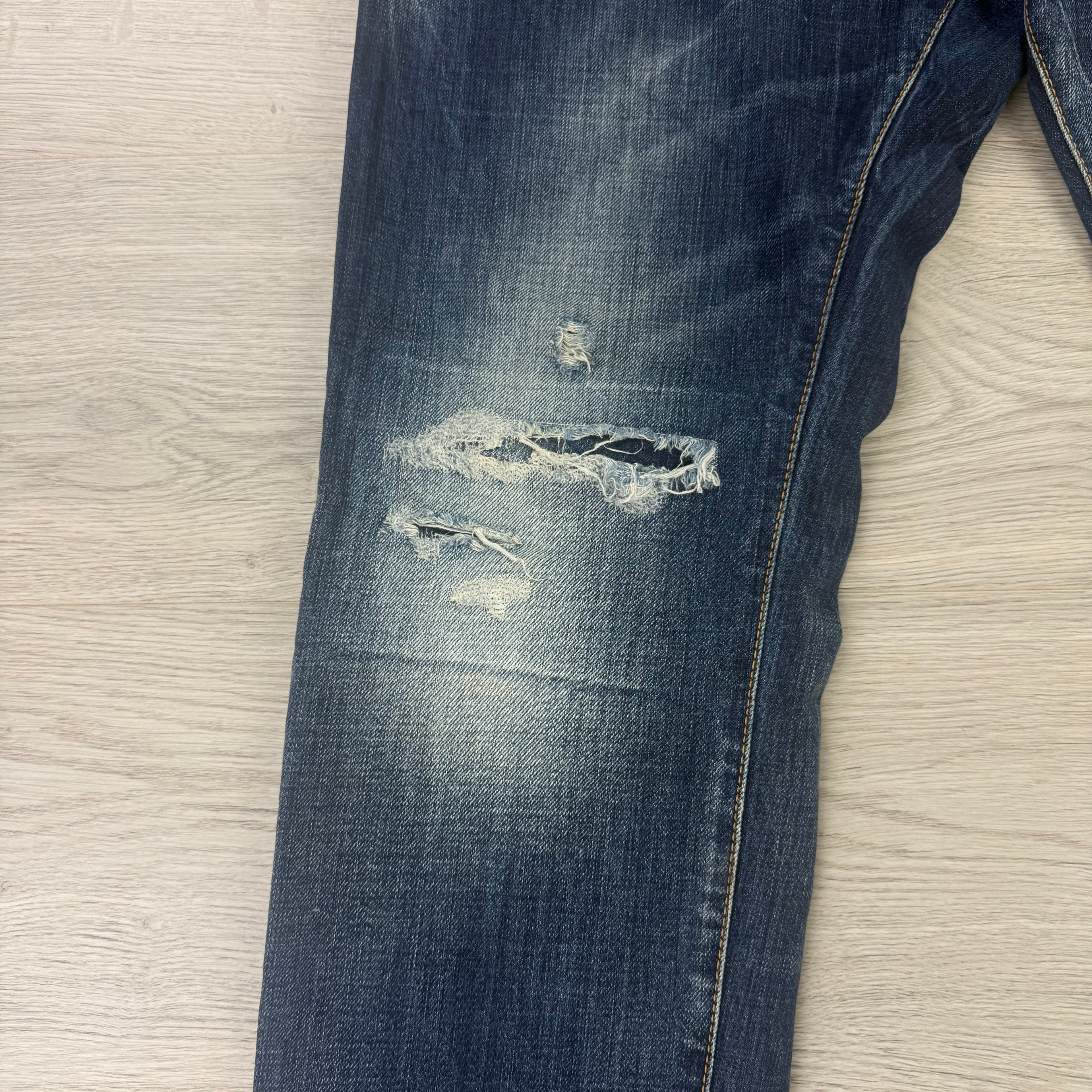 Dsquared2 Men’s Blue Distressed Cool Guy Jeans - 52 (Uk 34)