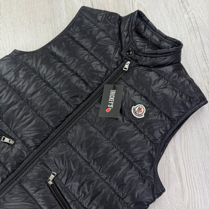Moncler Men’s Black GUI Down Gilet - Size 3