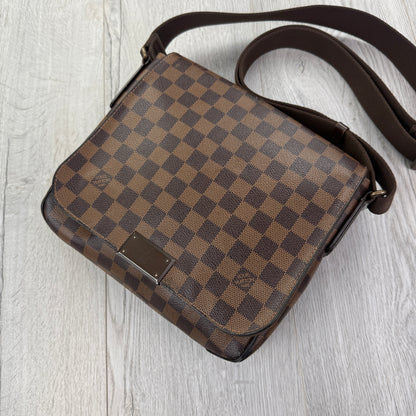Louis Vuitton Brown Damier Side Bag