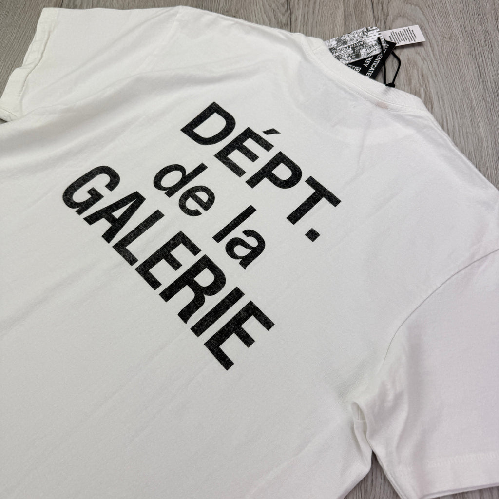 Gallery Dept Men’s White T-shirt - Oversized