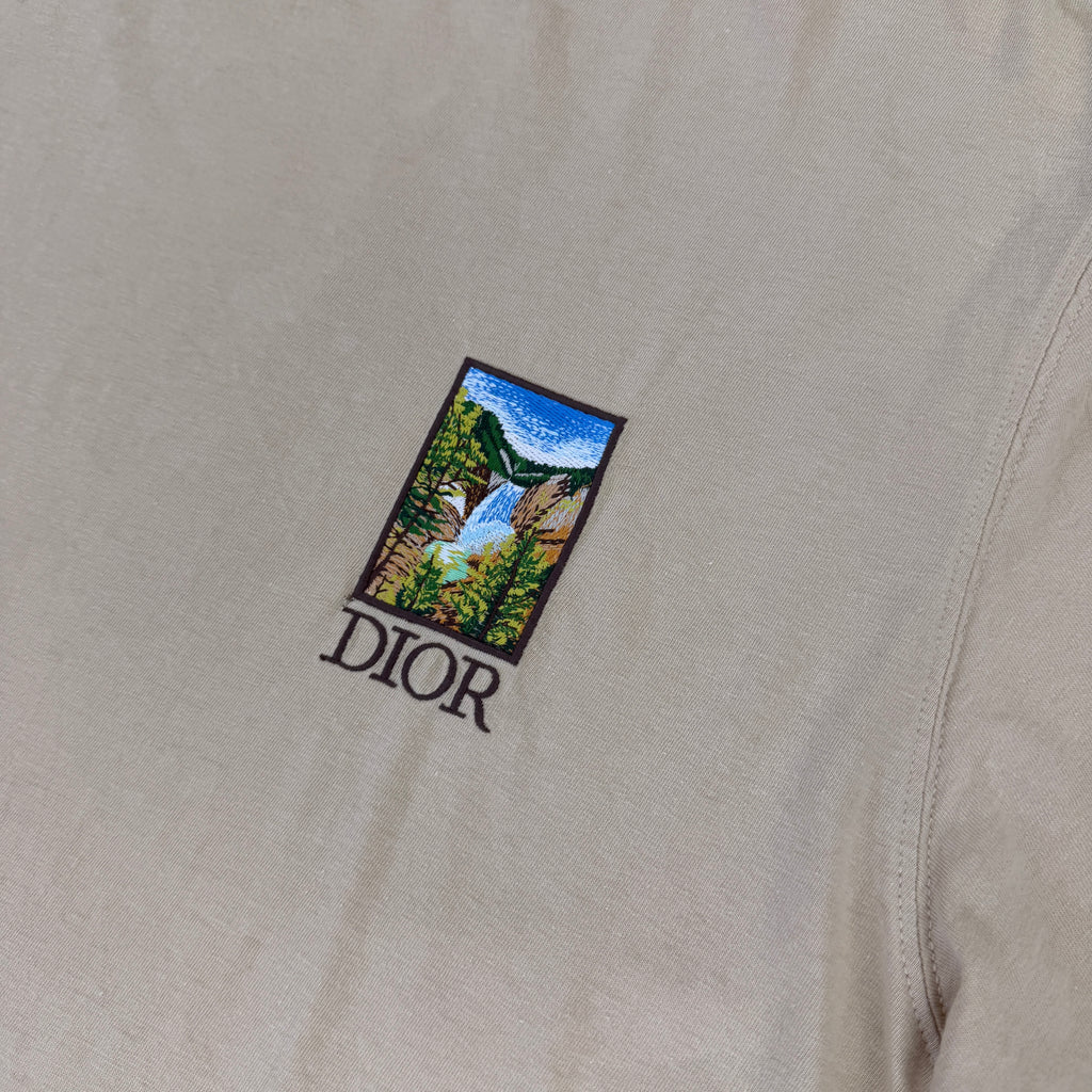 Christian Dior Men’s Beige T-shirt - Medium