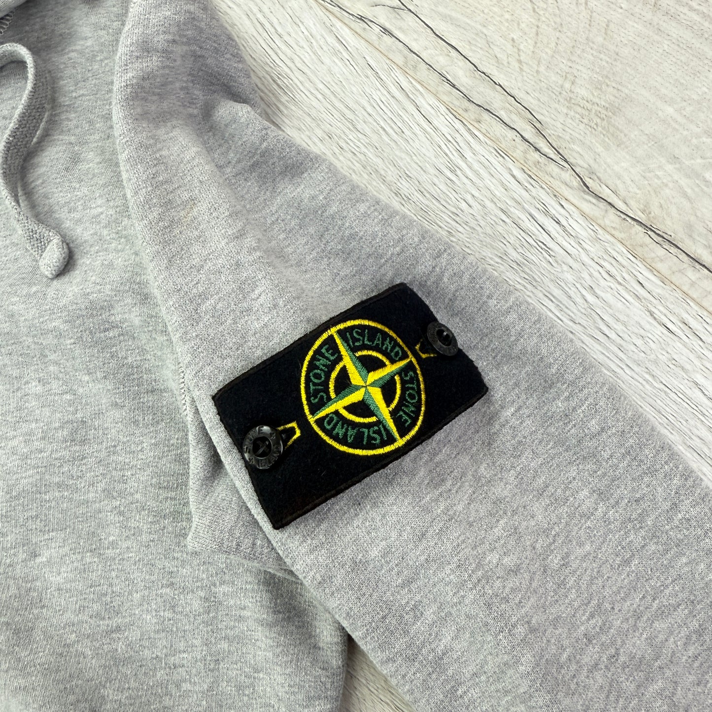 Stone Island Men’s Grey Pullover Hoodie - XL