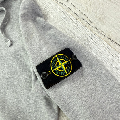 Stone Island Men’s Grey Pullover Hoodie - XL