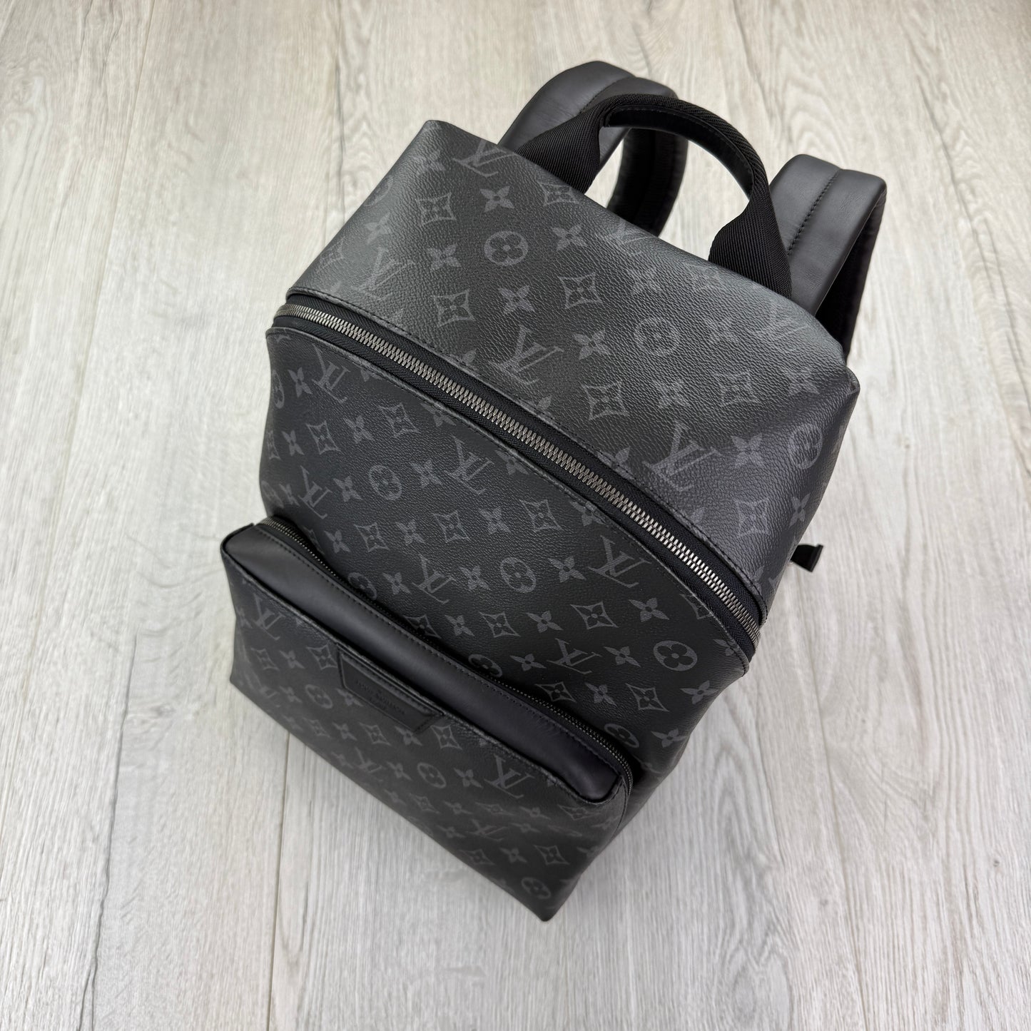 Louis Vuitton Men’s Black Monogram Discovery Backpack