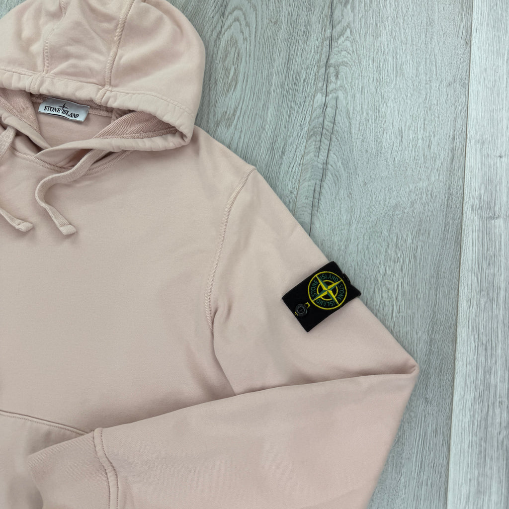 Stone Island Men’s Salmon Pullover Hoodie - Large