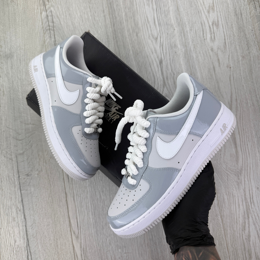 Nike Men’s Air Force 1 ‘07 LV8 Wolf Grey Trainers - Uk 7