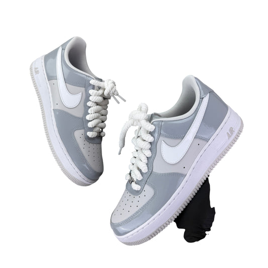 Nike Men’s Air Force 1 ‘07 LV8 Wolf Grey Trainers - Uk 7