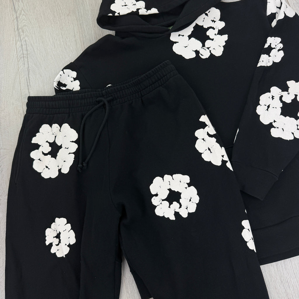 Denim Tears Black White Tracksuit - Large