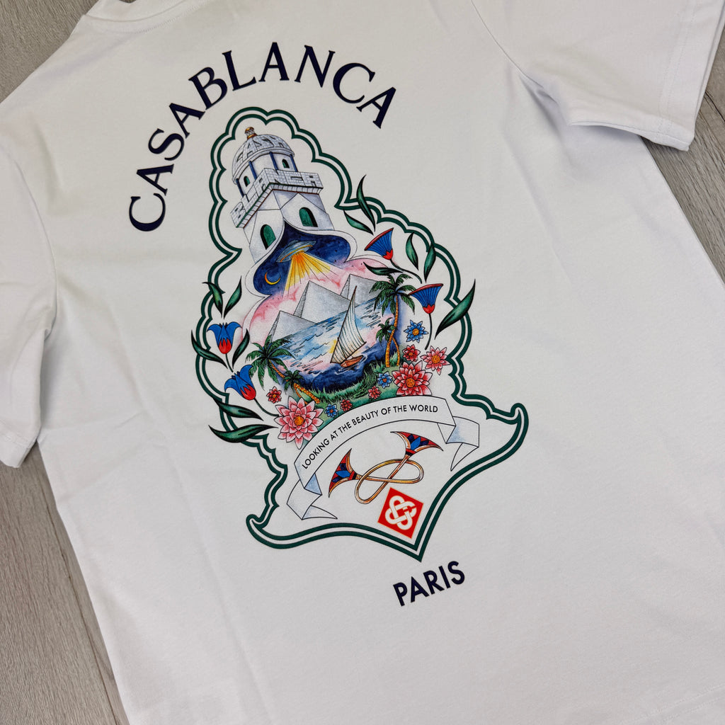 Casablanca Men’s White T-shirt