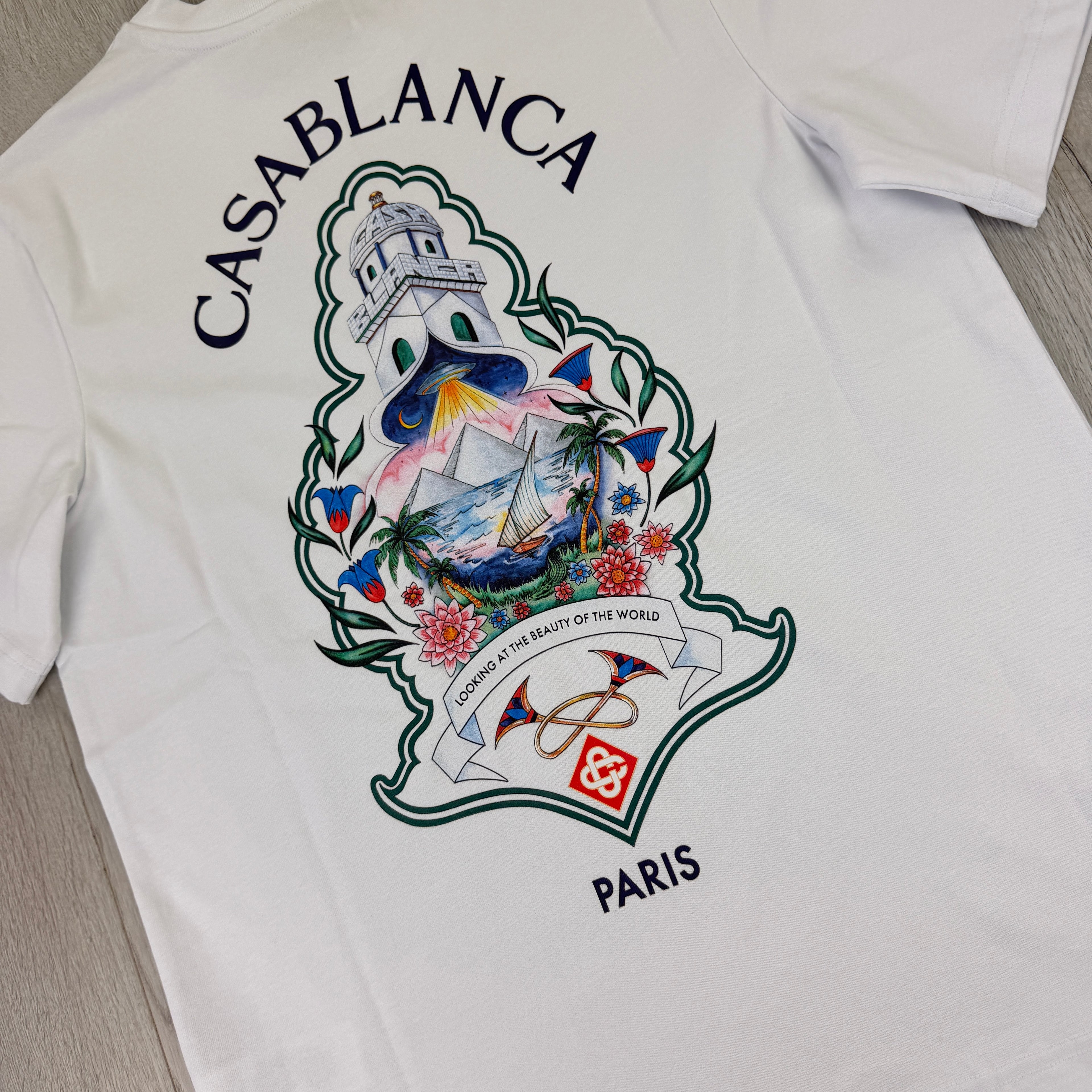 Casablanca Men’s White T-shirt