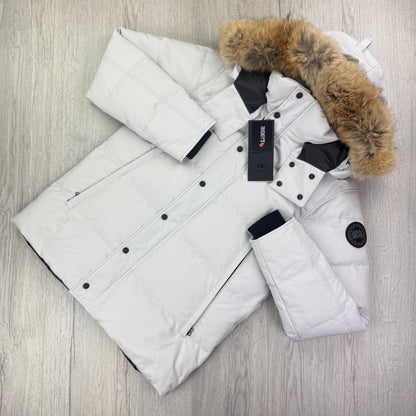 Canada Goose Men’s Silverburch Wyndham Black Badge Parker Jacket - Large