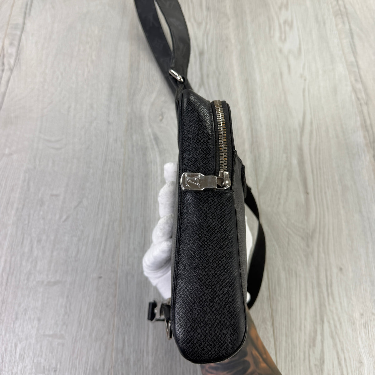 Louis Vuitton Men’s Black Sling Small Side Bag