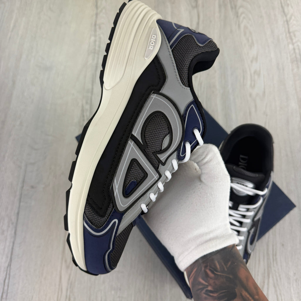 Dior B30 Men’s Navy CD Trainers - 44 (Uk 10)
