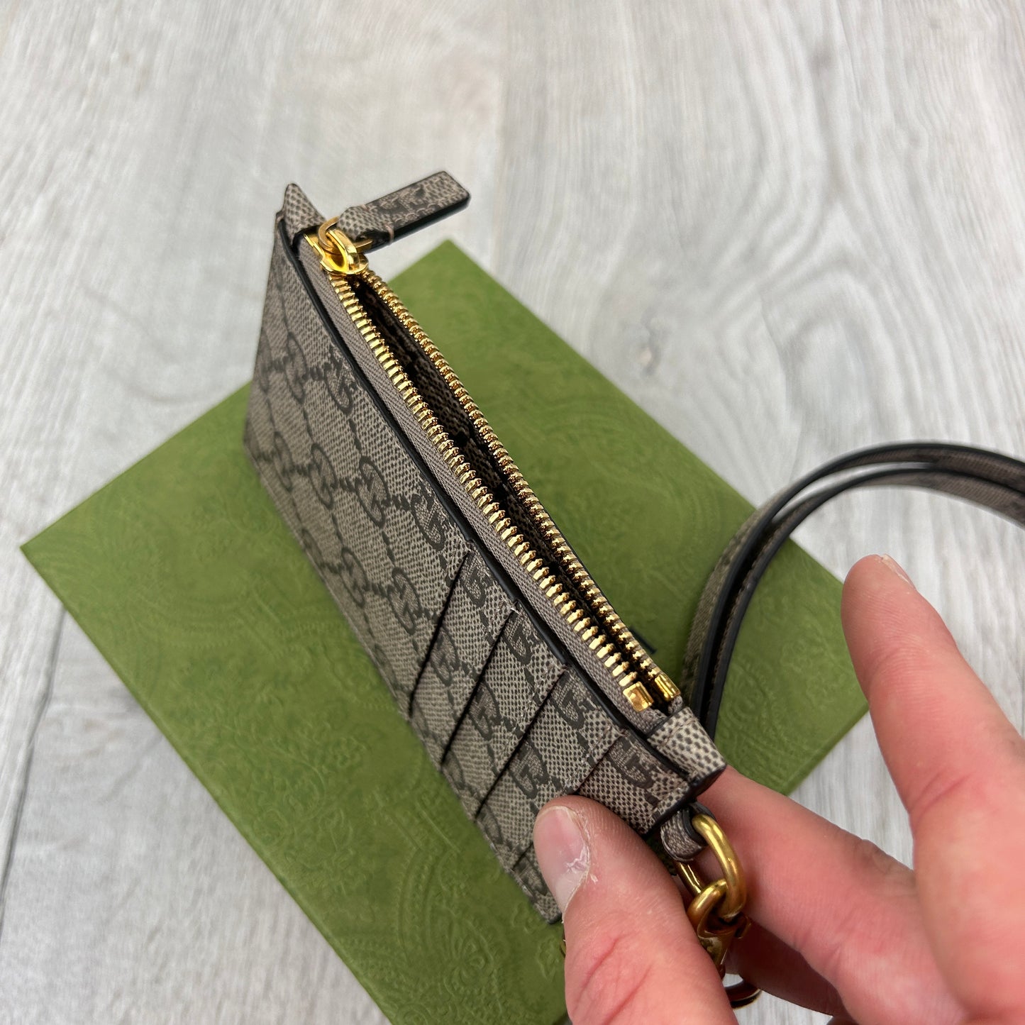 Gucci x Balenciaga The Hacker Project Card Case with Strap