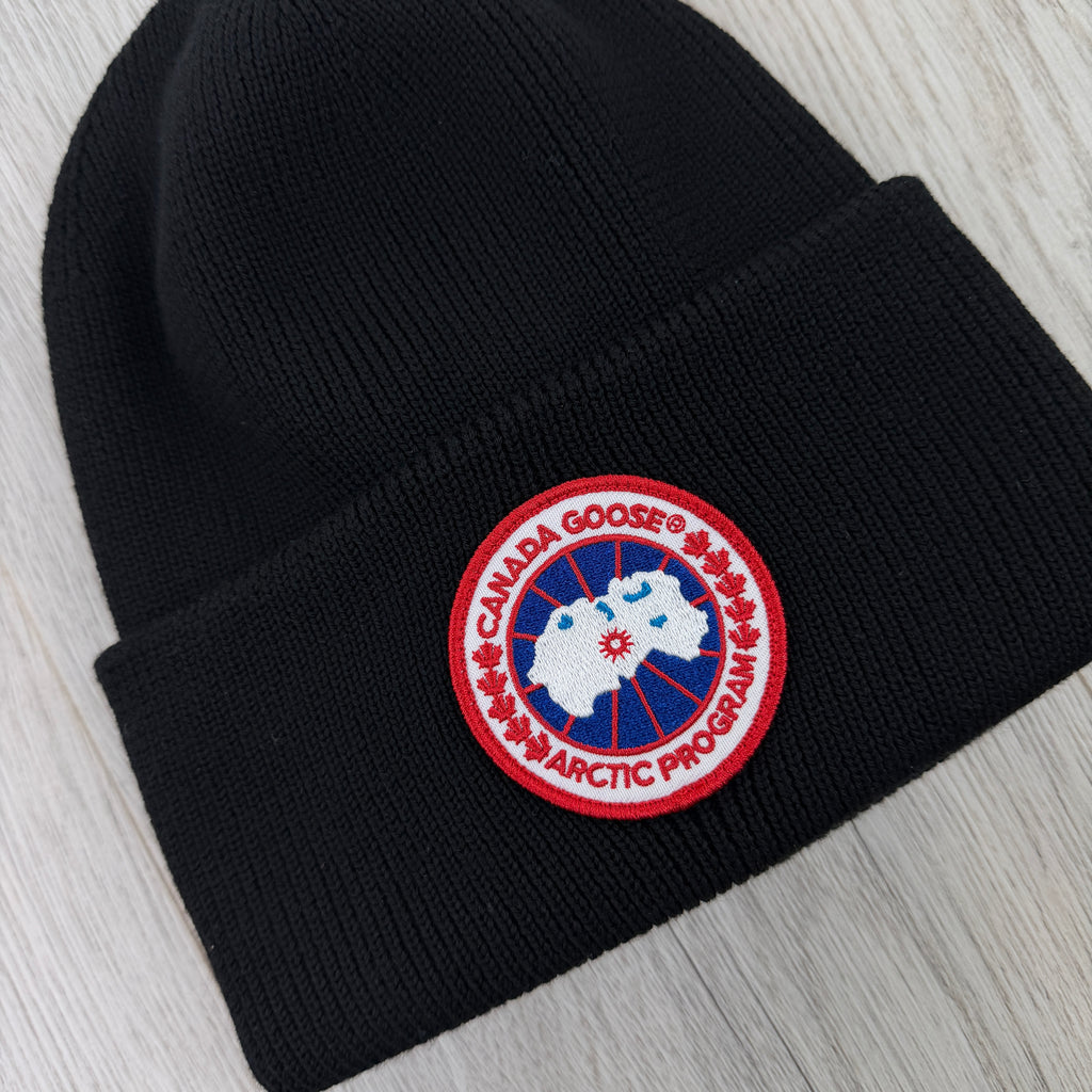 Canada Goose Men’s Black Beanie