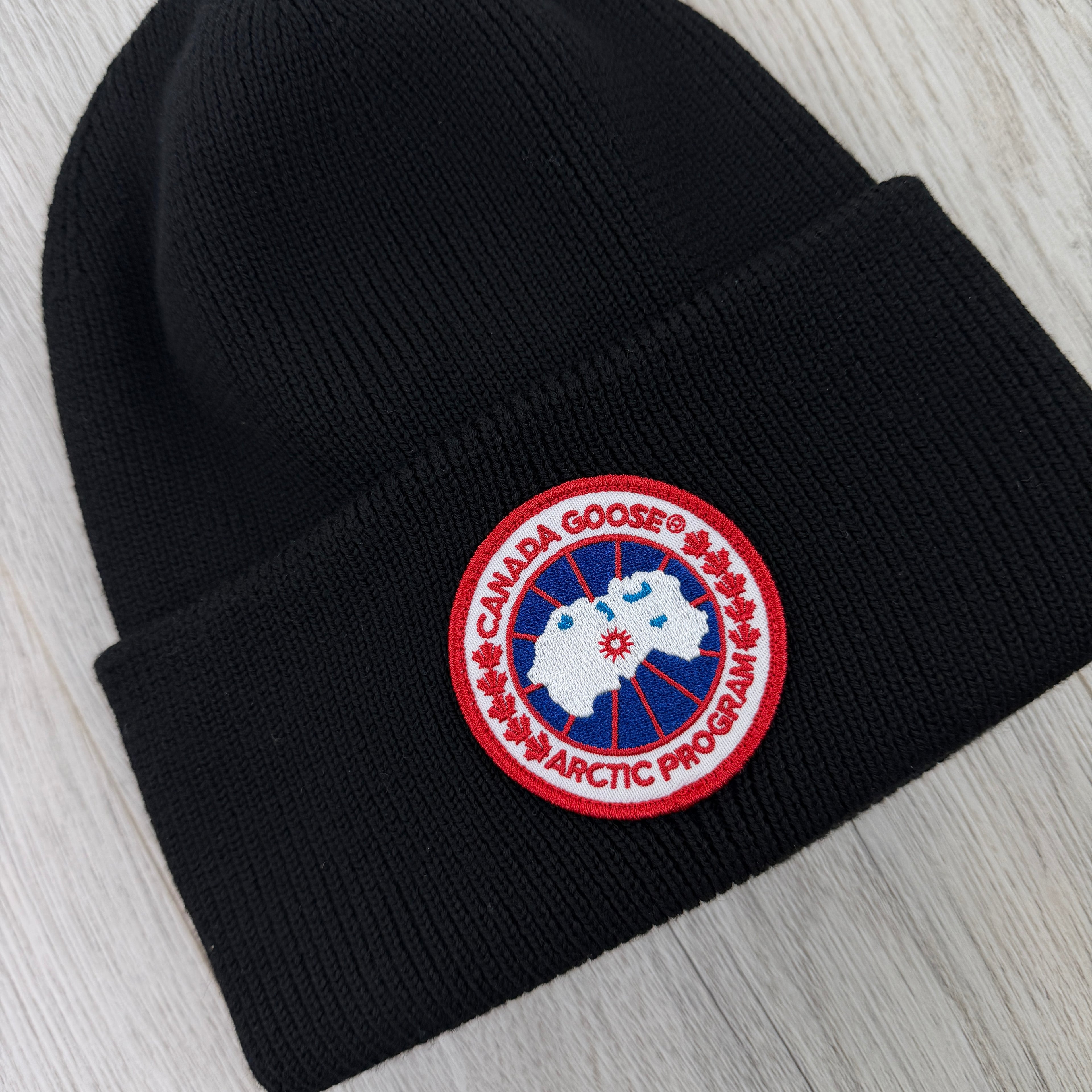 Canada Goose Men’s Black Beanie