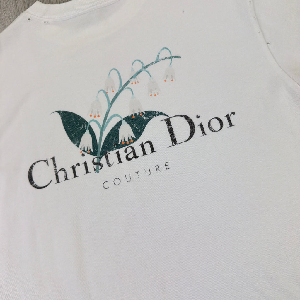 Christian Dior ‘Couture’ Men’s White T-shirt - Small