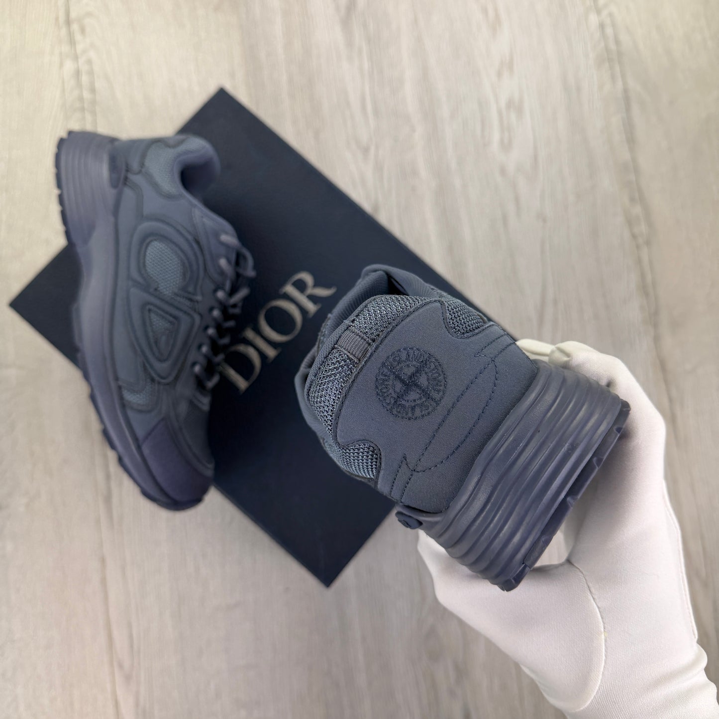 Dior x Stone Island B30 Men’s Blue Trainers - 41 (Uk 7)