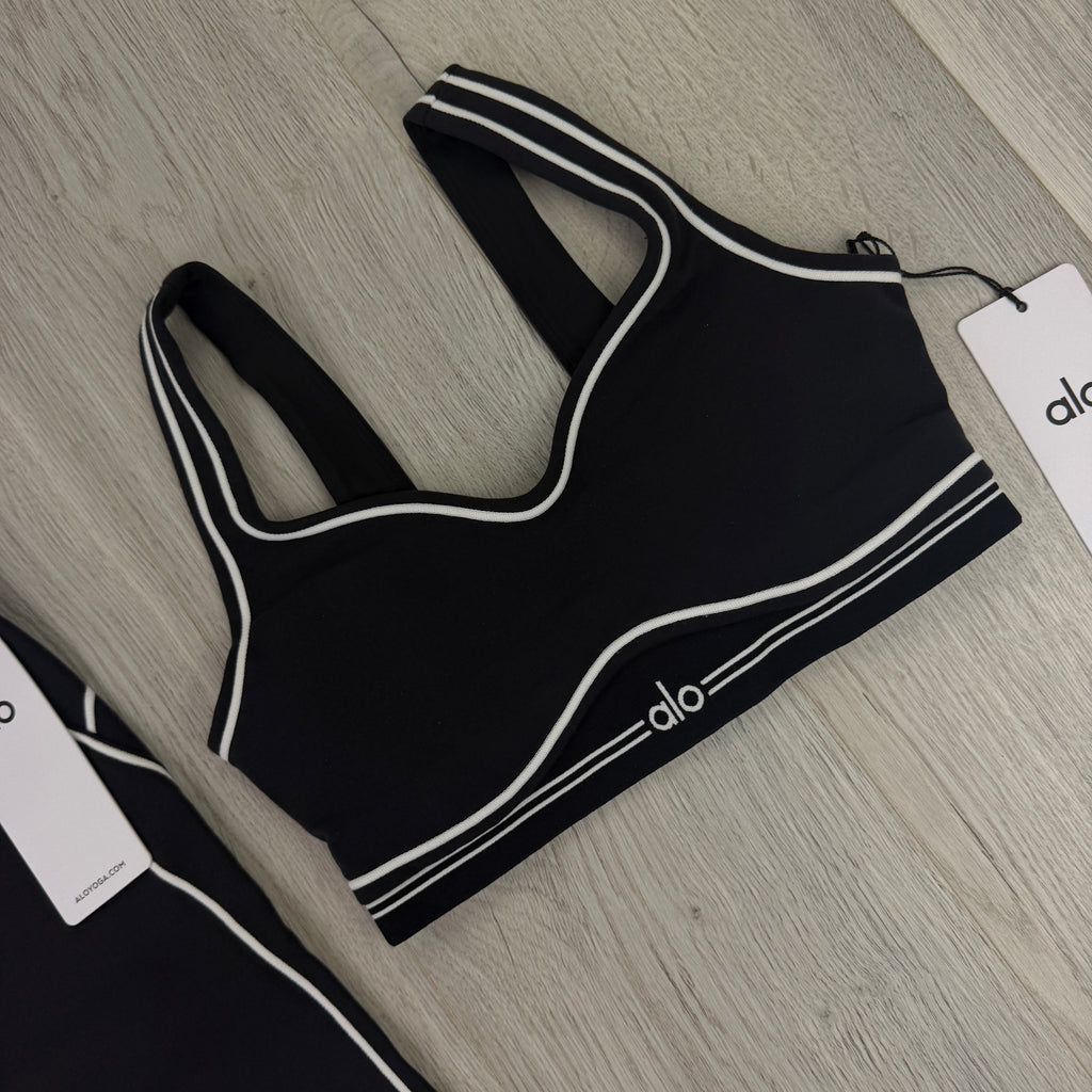 Alo Women’s Black Leggings & Top Set