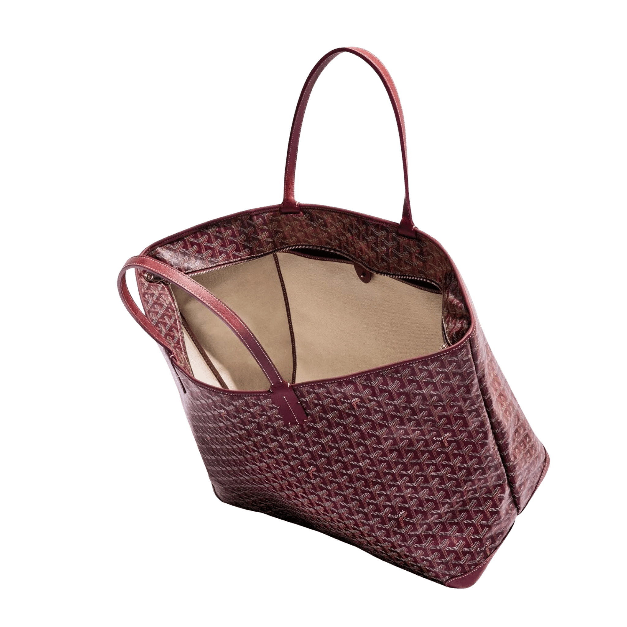 Goyard Artois GM Bag Burgundy