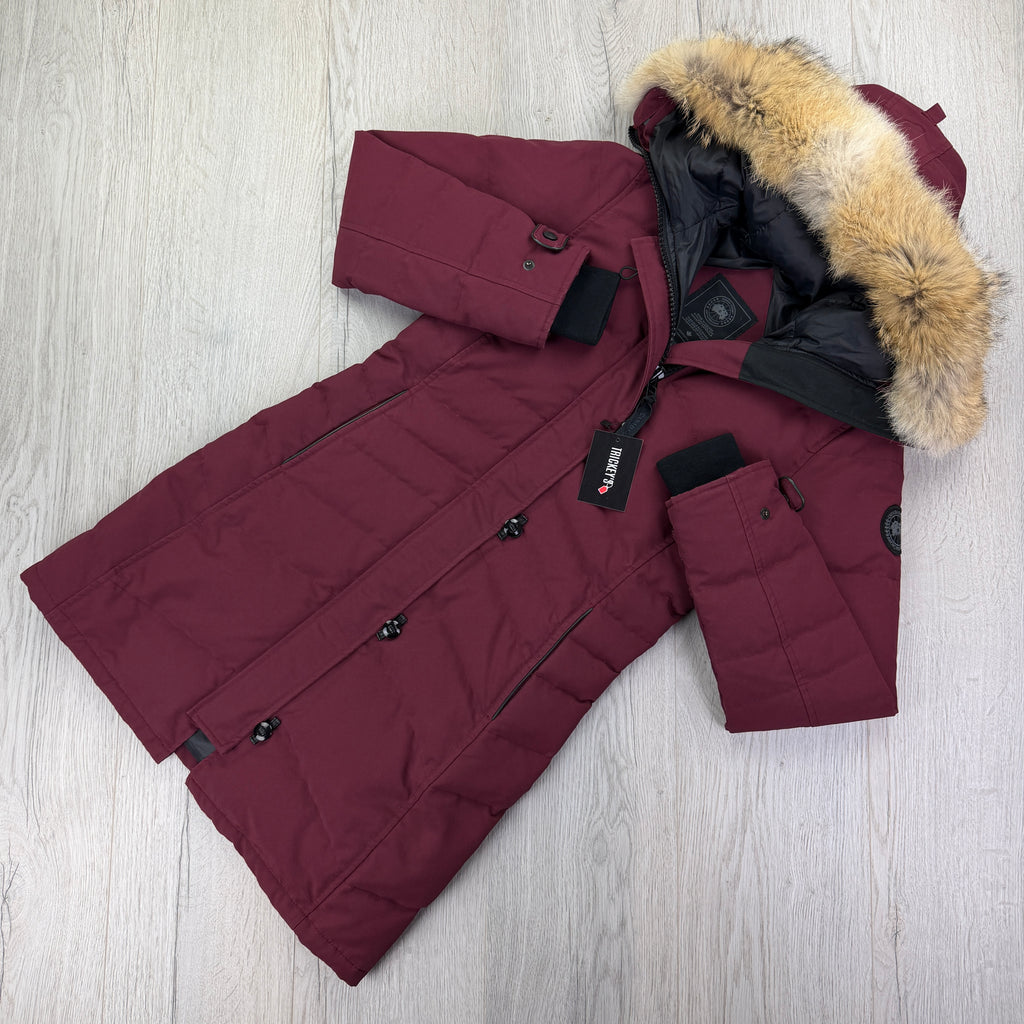 Canada Goose Women’s Loretta  Burgundy Parker Jacket - XS