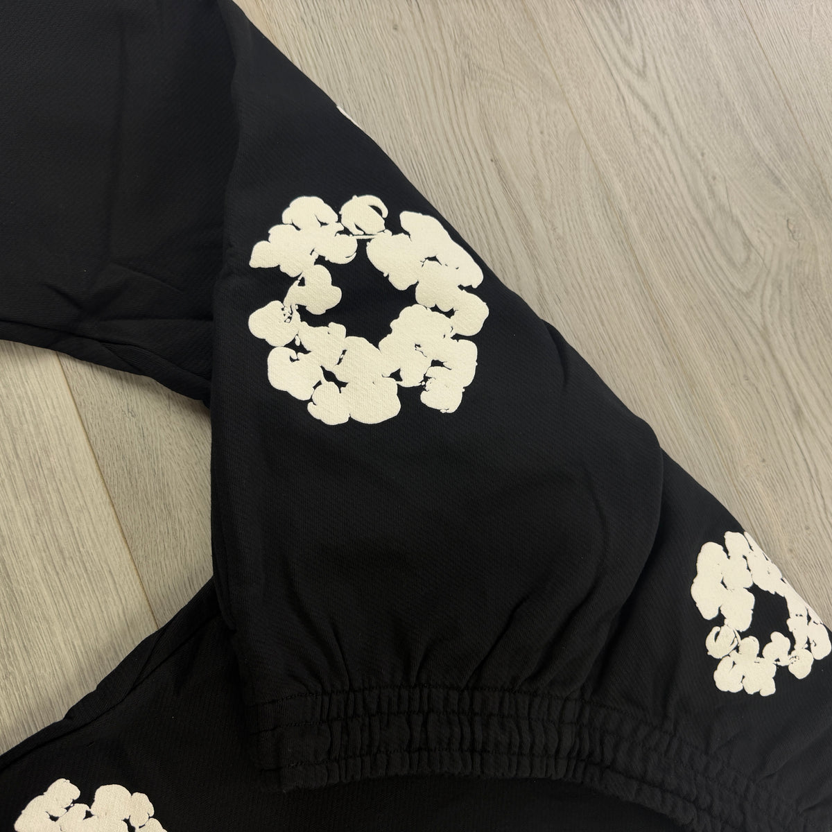 Denim Tears Men’s Black & White Joggers