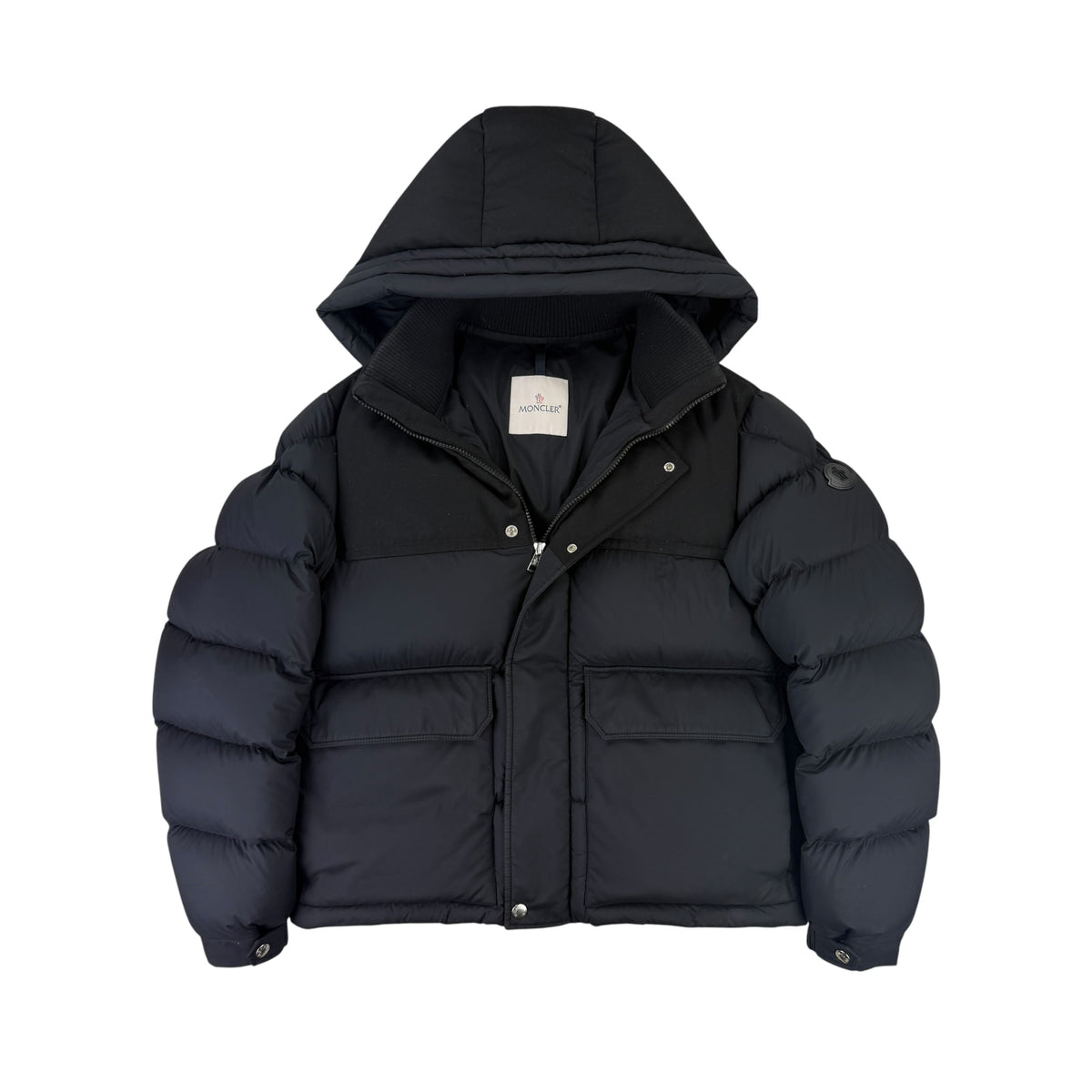 Moncler Men’s Mussala Giubbotto Black Down Jacket - Size 2