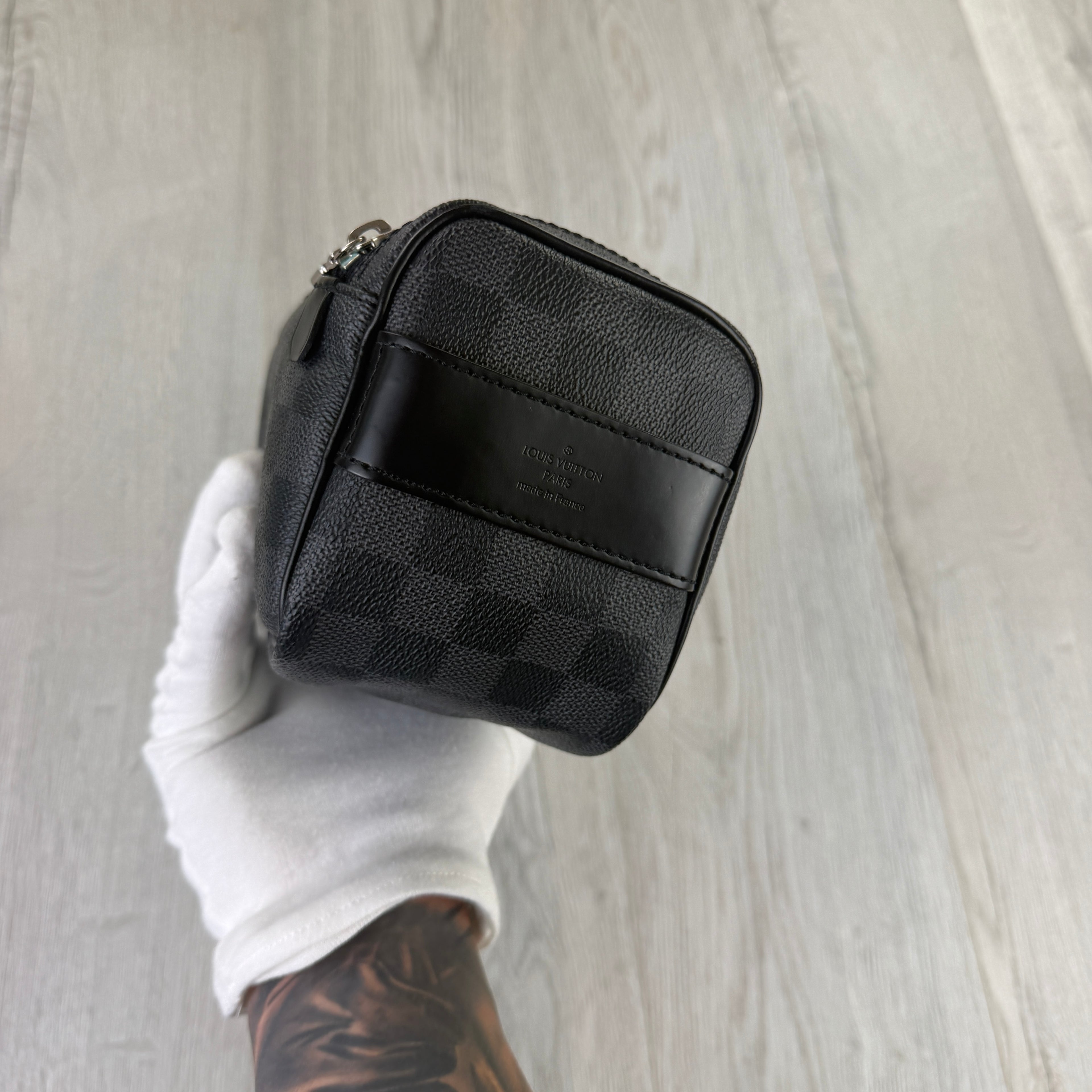 Louis Vuitton Black Monogram Toiletry Pouch