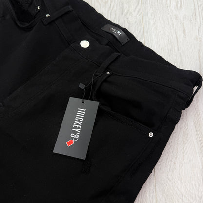 Amiri Men’s Black Plane Slim Jeans - Uk 34