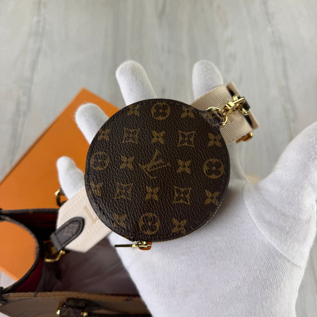 Louis Vuitton Women’s Brown Monogram Reverse OnTheGo PM Bag