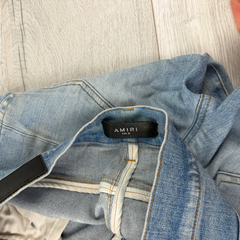 Amiri Men’s Blue Denim MX1 Jeans - Uk 31