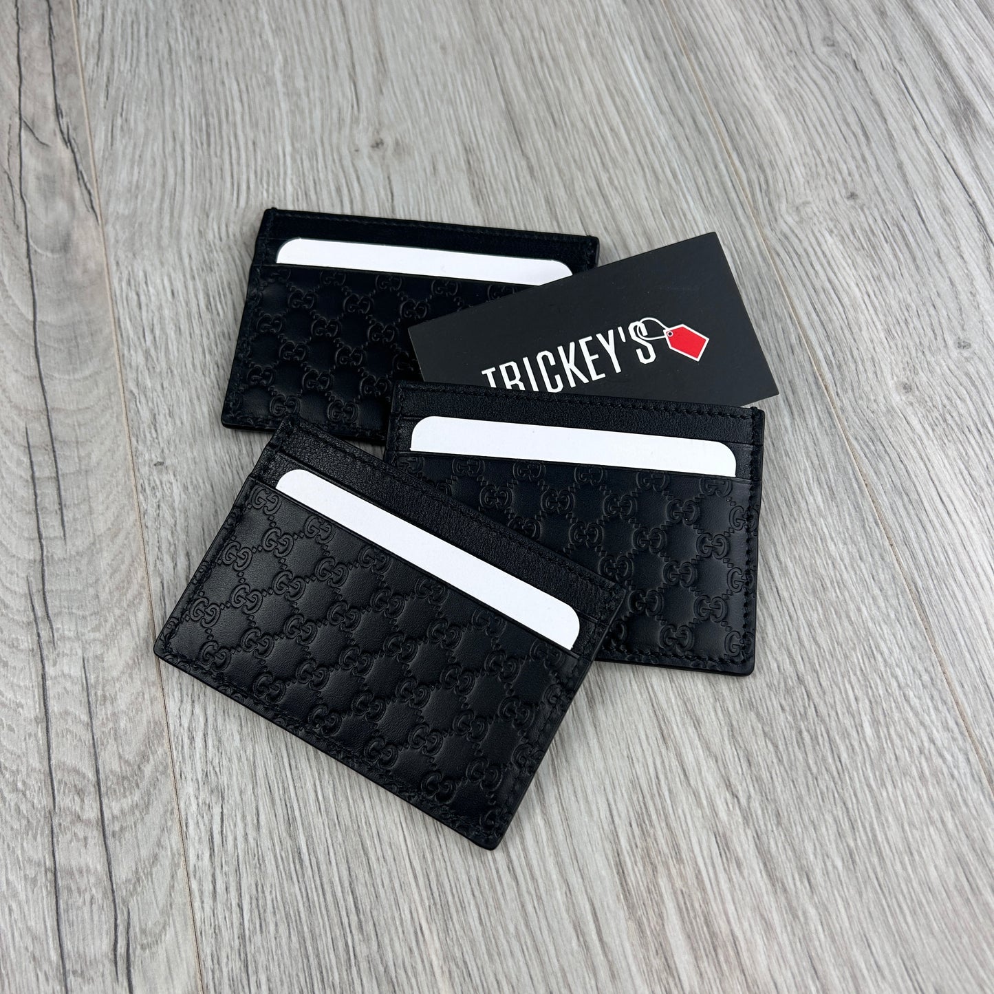 Gucci GG Interlocking Black Card Holder