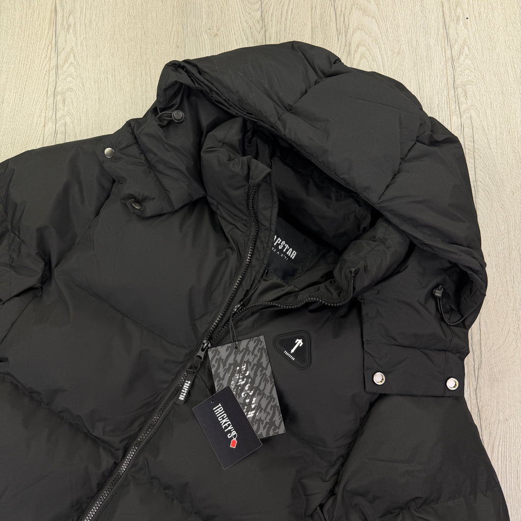Trapstar Men’s Black AW 25 Irongate Arch Puffer Jacket