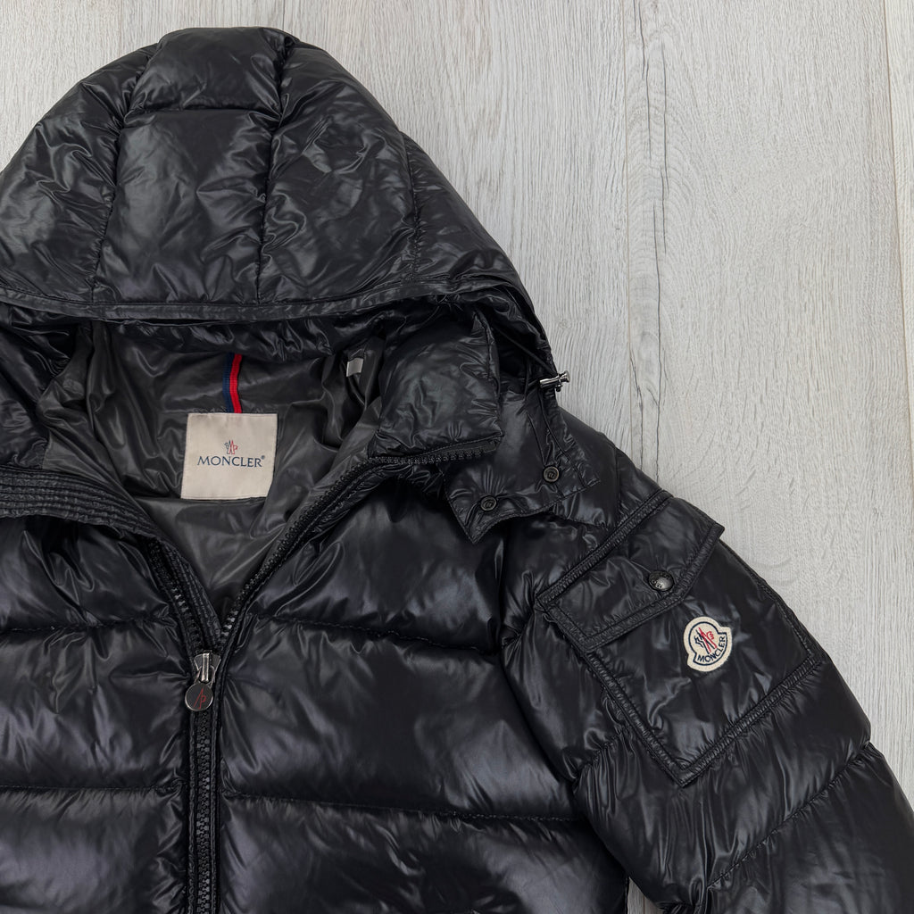 Moncler Men’s Black Maya Jacket - Size 3
