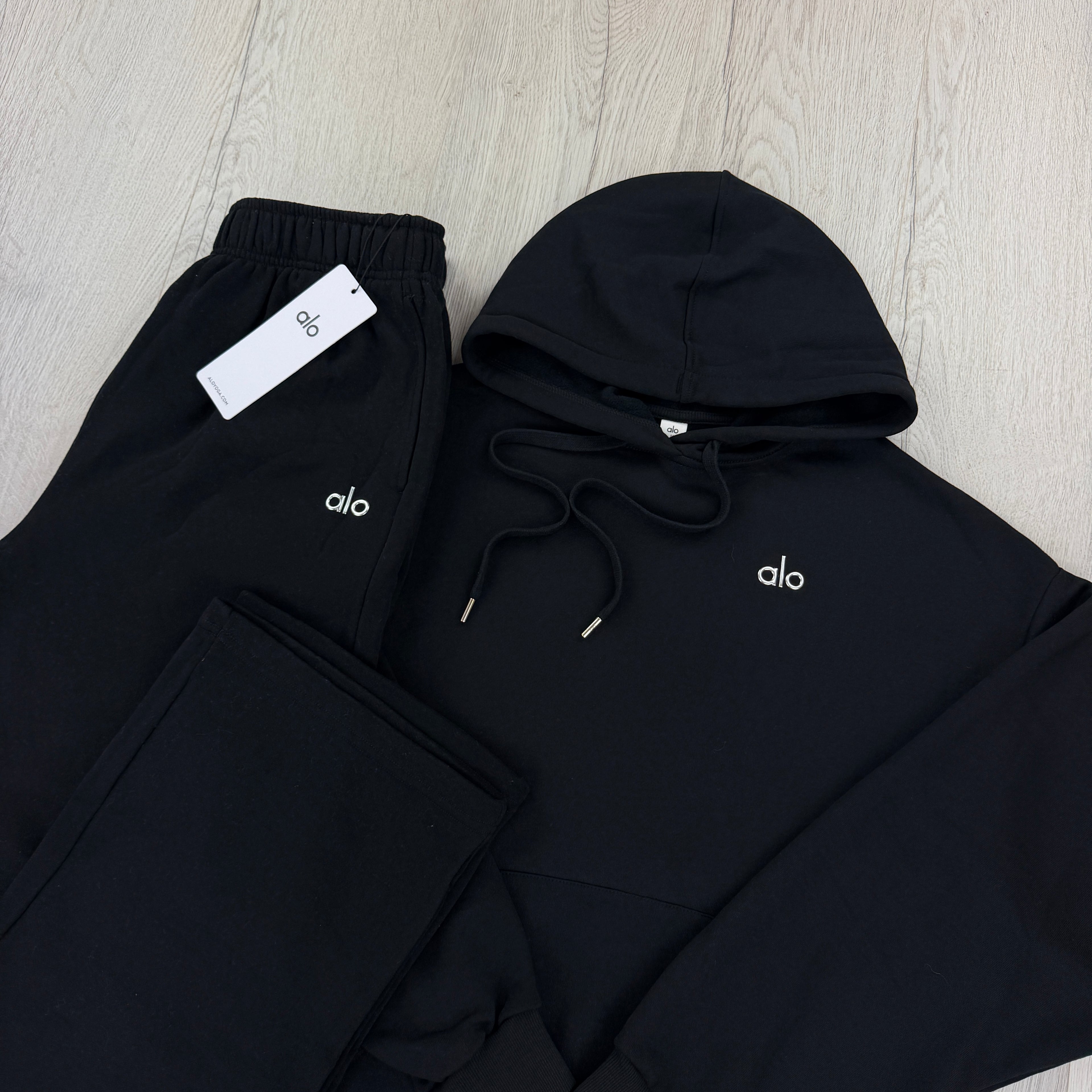 Alo Men’s Black Full Tracksuit
