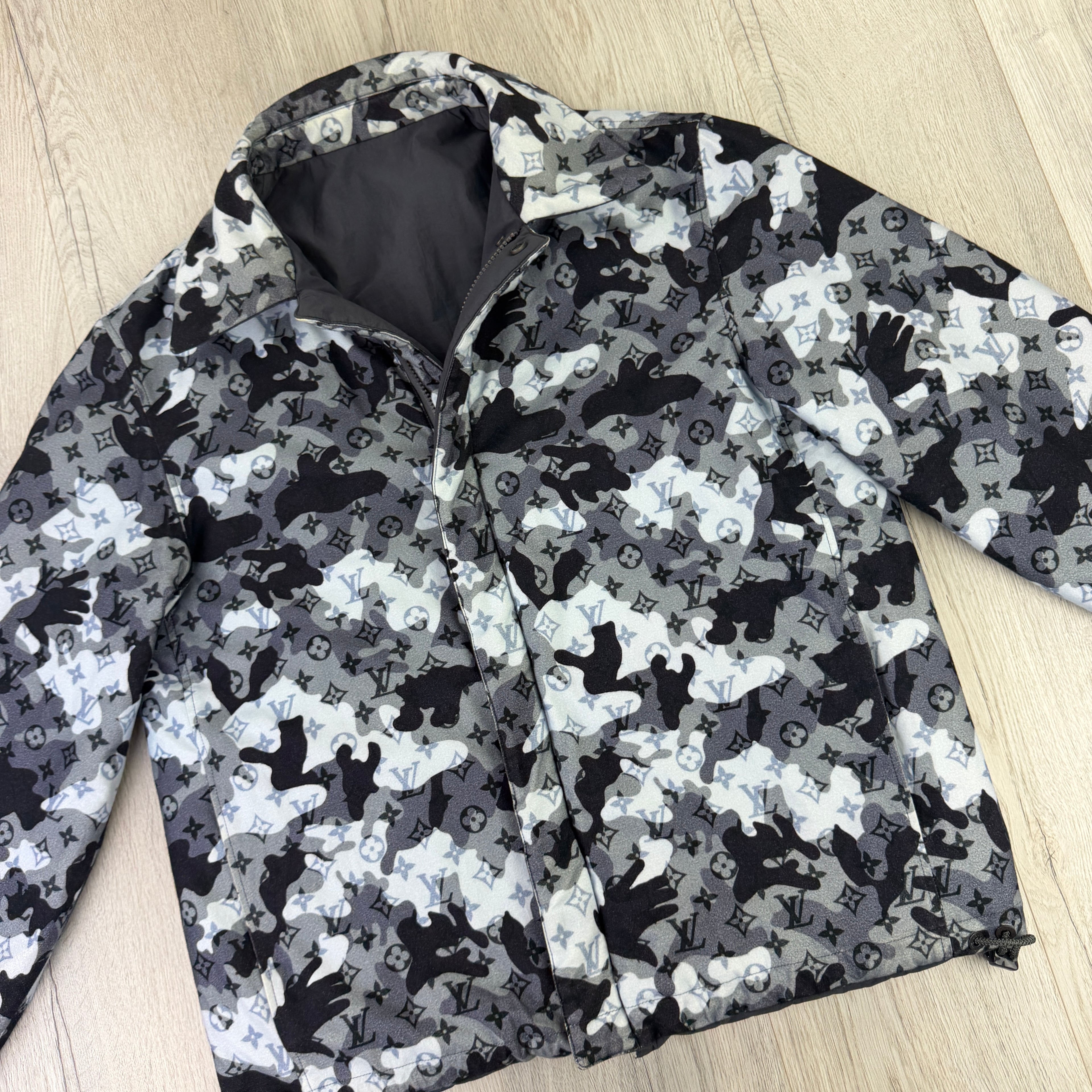 Louis Vuitton Men’s Monogram Reversible Camo Bomber Jacket - 50 (M/L)