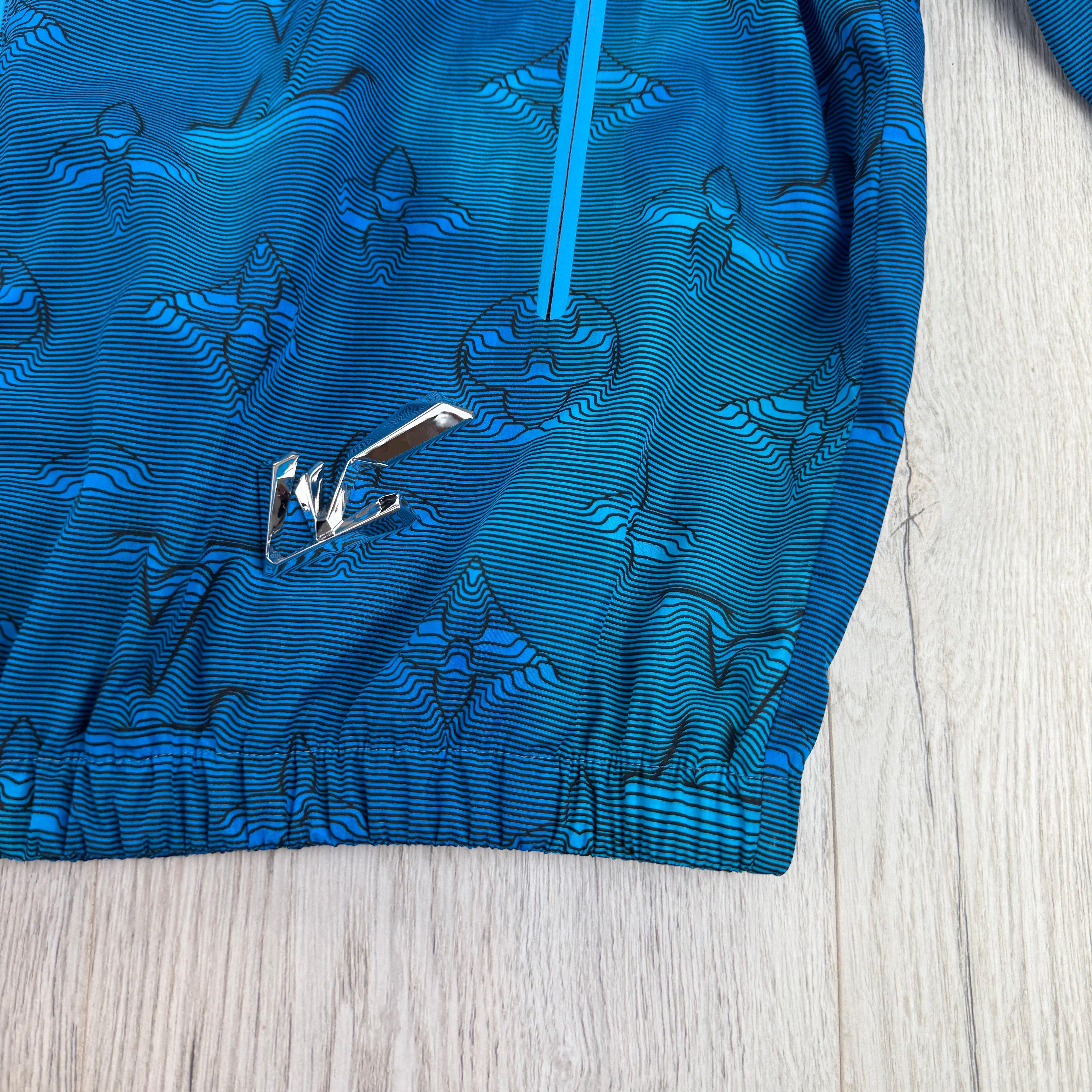Louis Vuitton Men’s Blue 2054 Monogram Zip-up Windbreaker - 48 (Medium)
