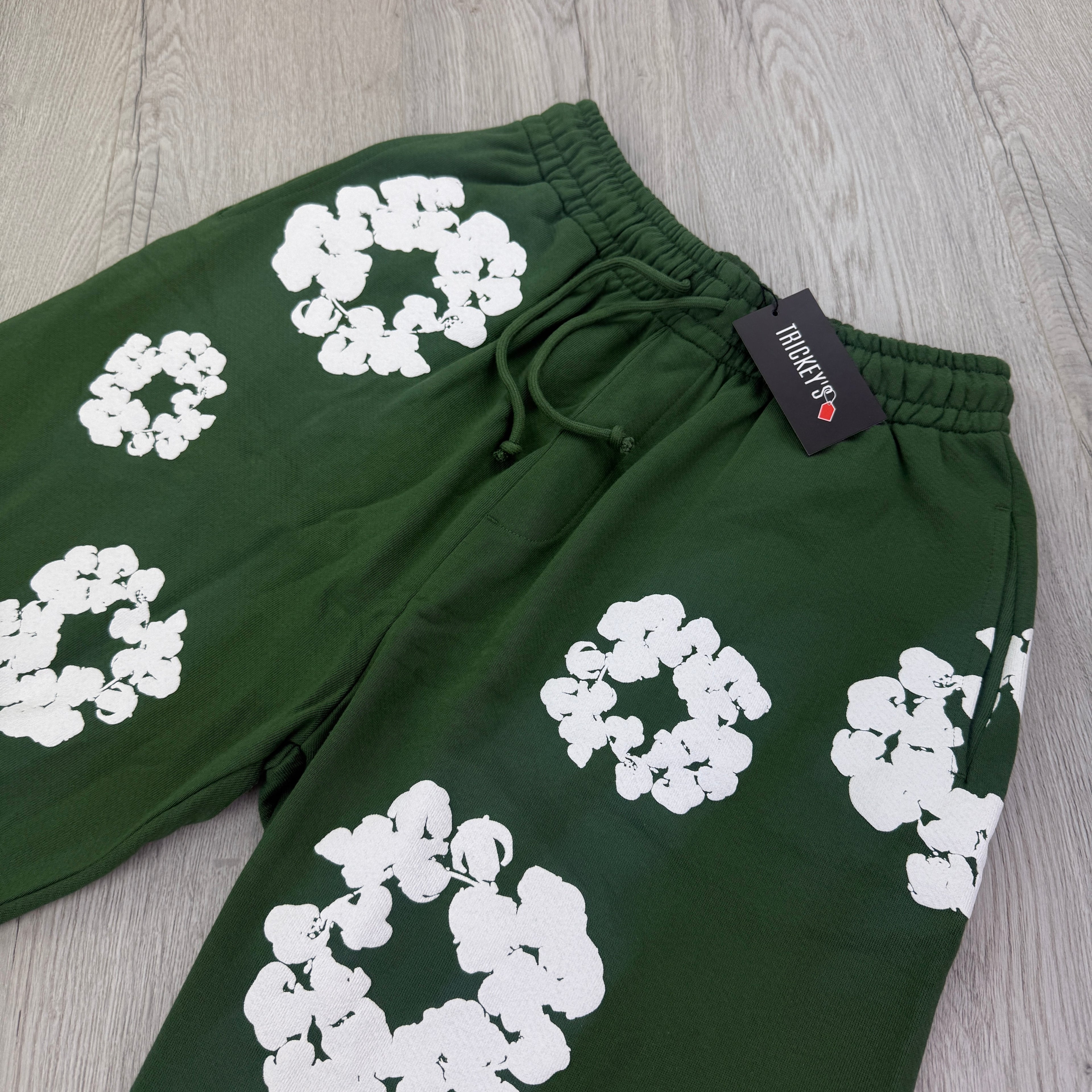 Denim Tears Men’s Green Shorts