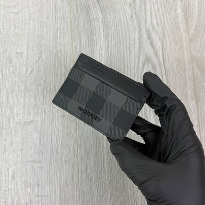 Burberry Check Black Card Case