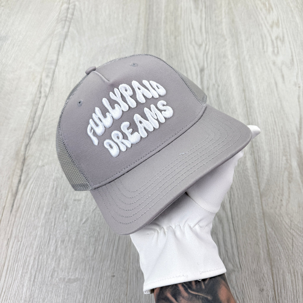 Fully Paid Mens Grey Baseball Cap