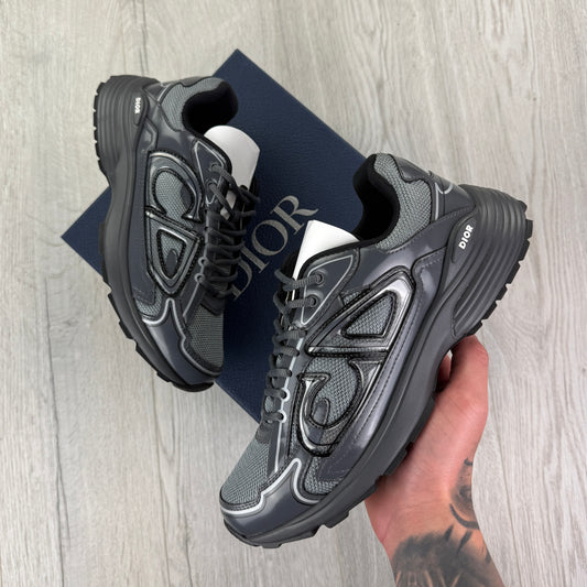 Dior B30 Men’s Grey Countdown Trainers - Uk 7