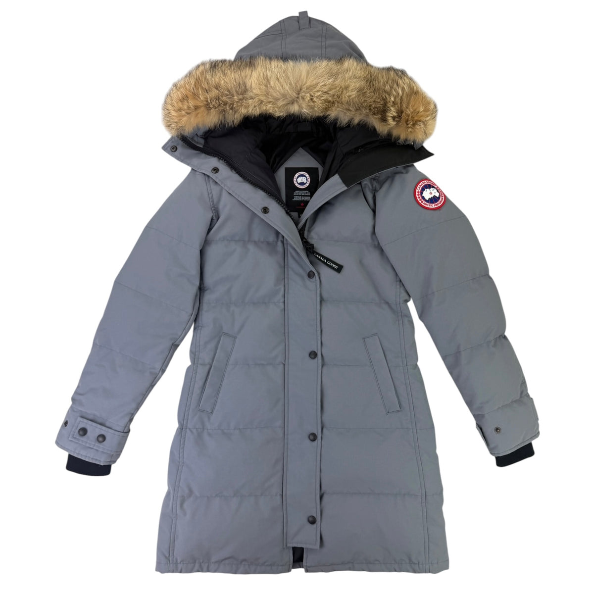 Canada Goose Women’s Grey Shelburne Parker Jacket - XS