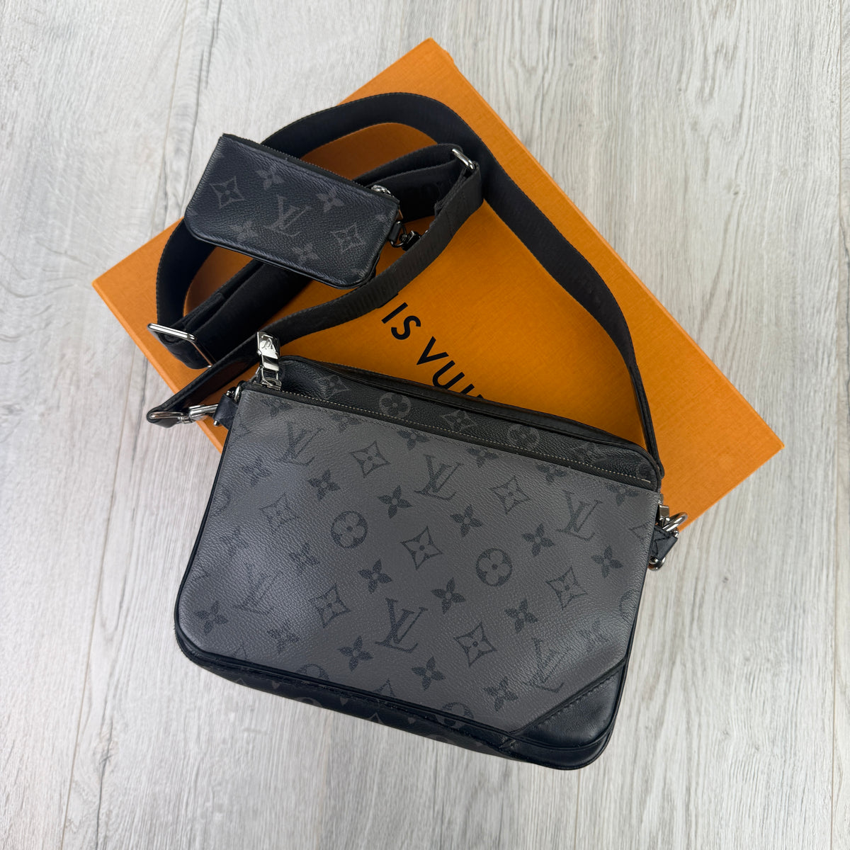 Louis Vuitton Men’s Monogram Trio Messenger Bag