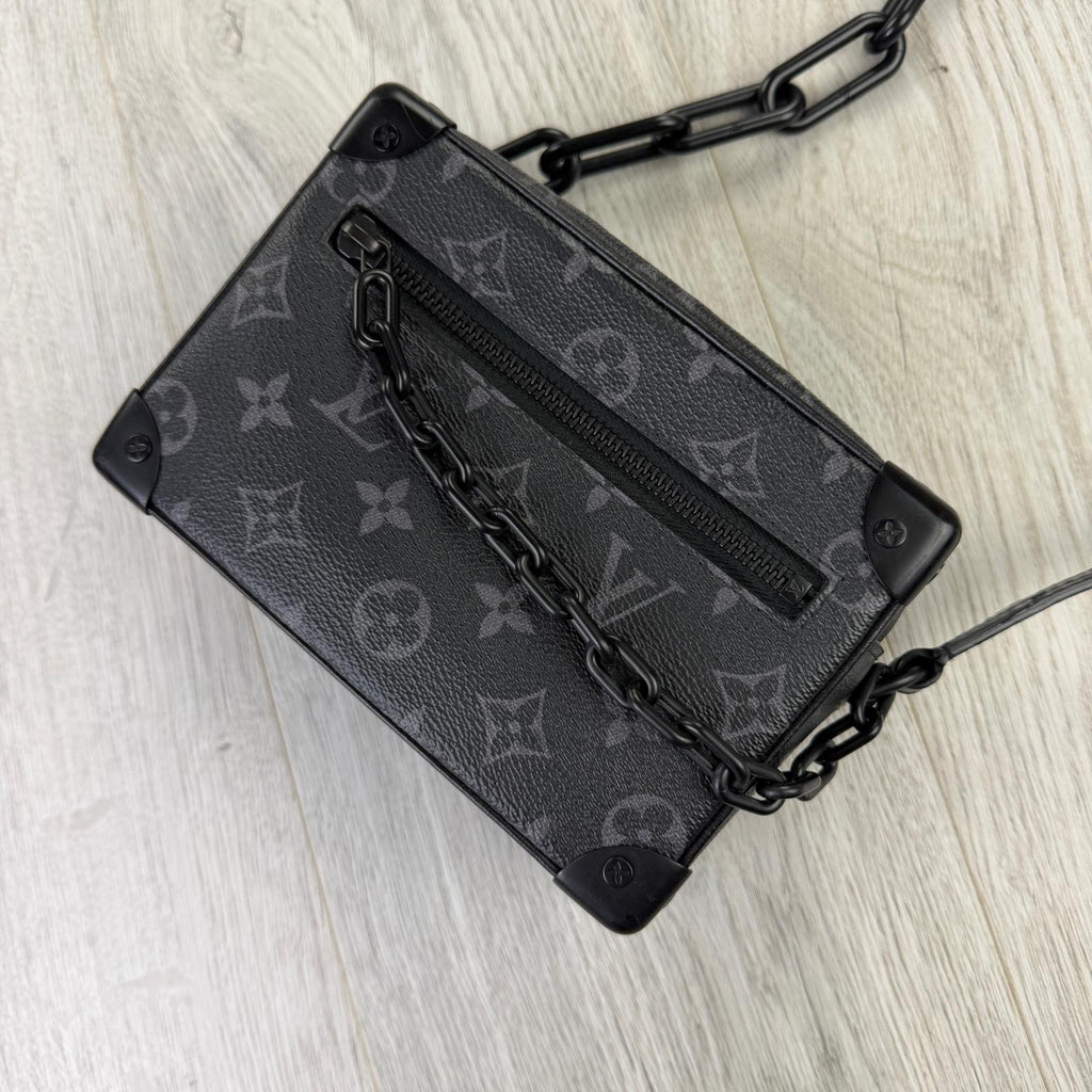 Louis Vuitton Men’s Black Monogram Mini Soft Trunk Bag
