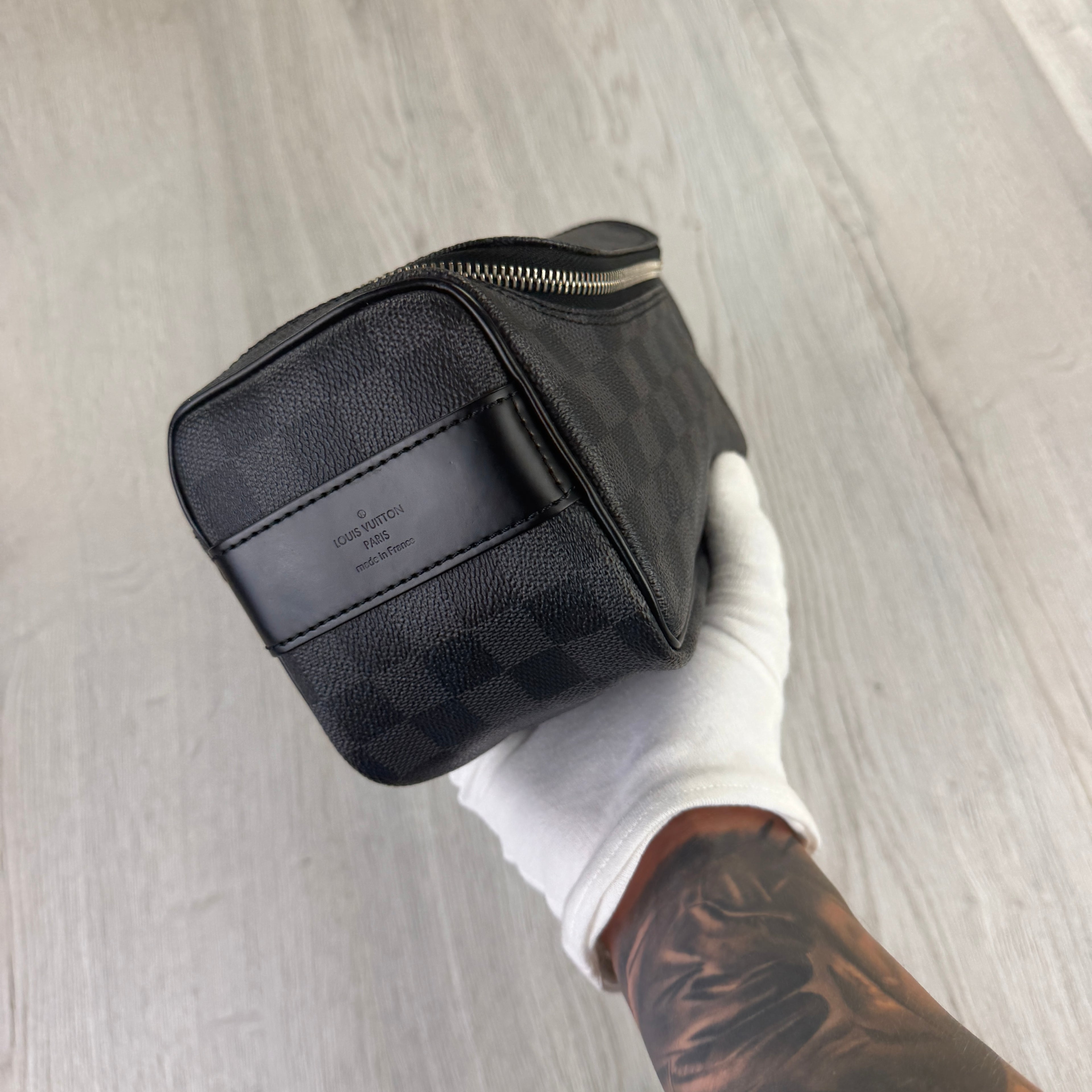 Louis Vuitton Black Monogram Toiletry Pouch
