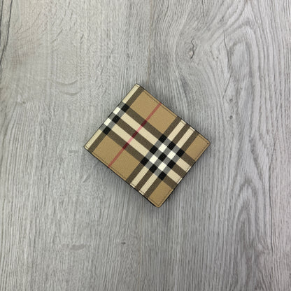 Burberry Men’s Vintage Check Bifold Wallet