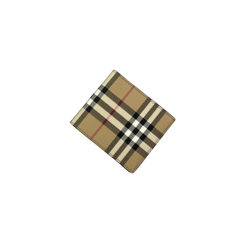 Burberry Men’s Vintage Check Bifold Wallet